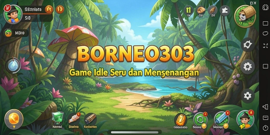 Tampilan menarik dari gameplay BORNEO303 yang adiktif.