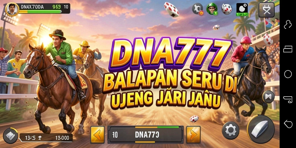 Gameplay seru dengan balapan cepat dan mobil keren.