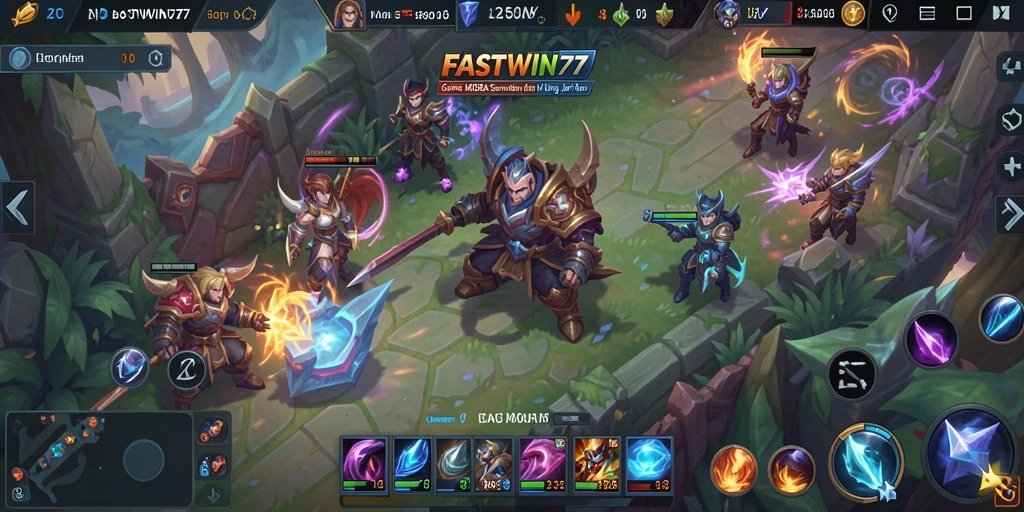Tampak gameplay <strong>FASTWIN77</strong> yang seru dengan aksi penuh strategi.
