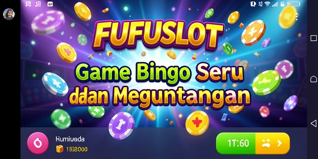 Tampilan gameplay Bingo seru di FUFUSLOT
