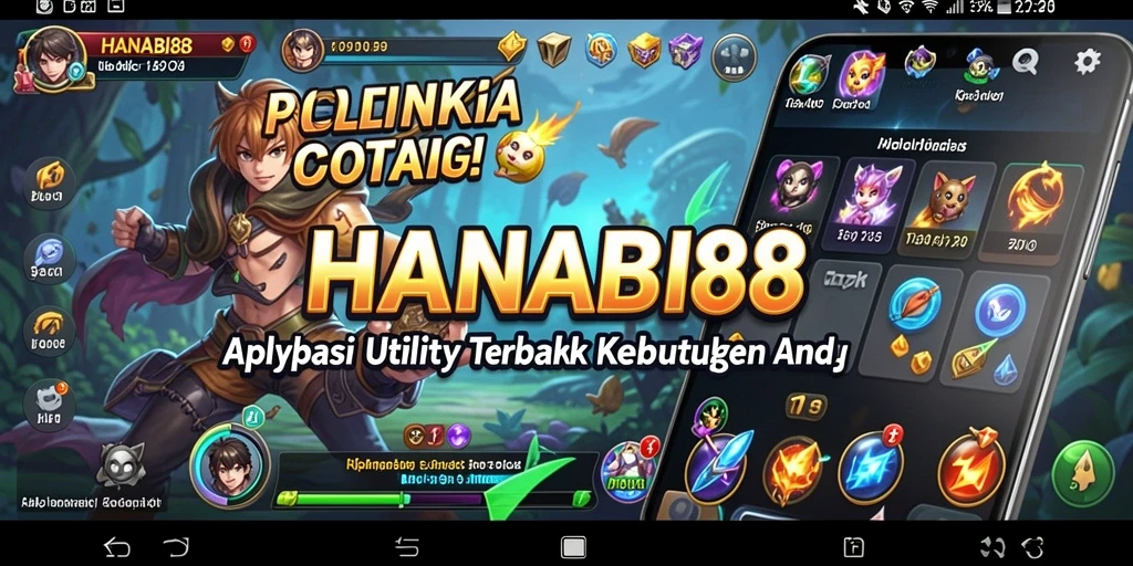 Tampilan antarmuka HANABI88 yang intuitif dan user-friendly.