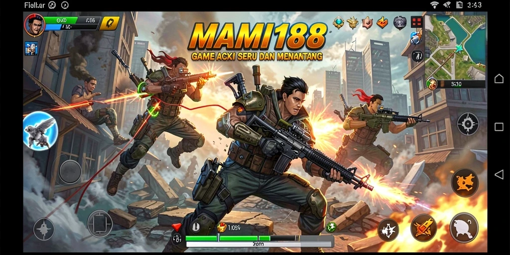 Tampilan gameplay MAMI188 yang penuh aksi dan menegangkan.