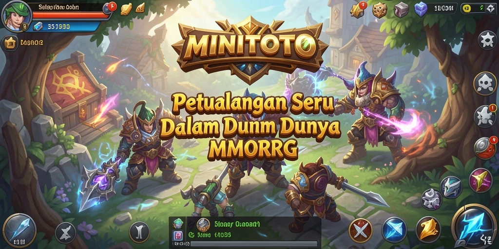 Tampilan gameplay <strong>MINITOTO</strong> yang mengasyikkan dan penuh aksi dalam dunia MMORPG.