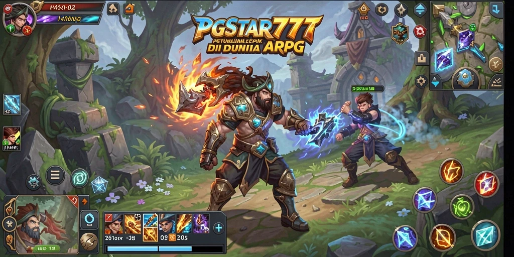 Tampilan aksi seru di dalam PGSTAR777 yang menggugah semangat pertarungan.