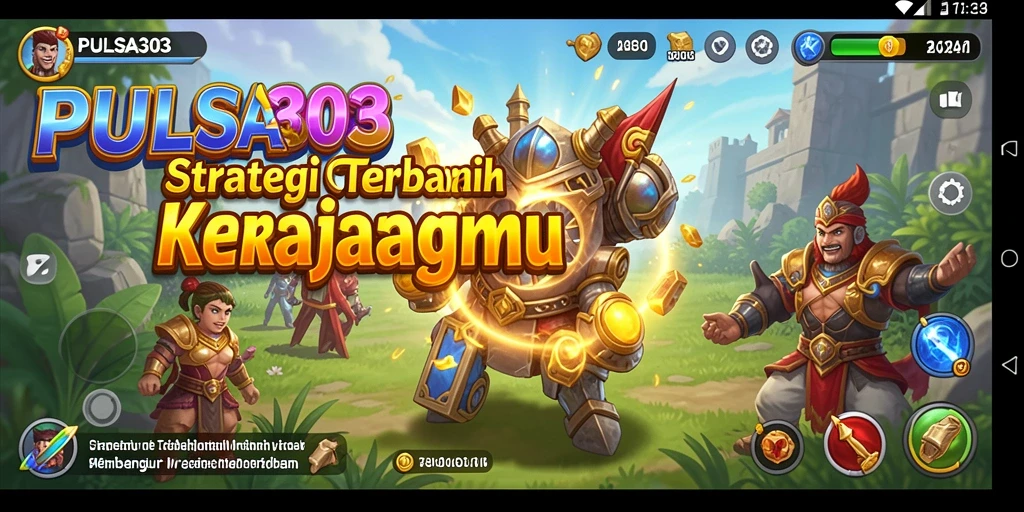 Tampilan gameplay <strong>PULSA303</strong> yang mendebarkan dan strategis.