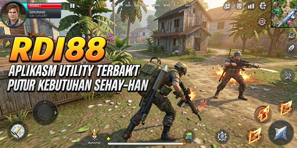 Tampilan antarmuka intuitif RDI88 untuk kebutuhan Utility sehari-hari.