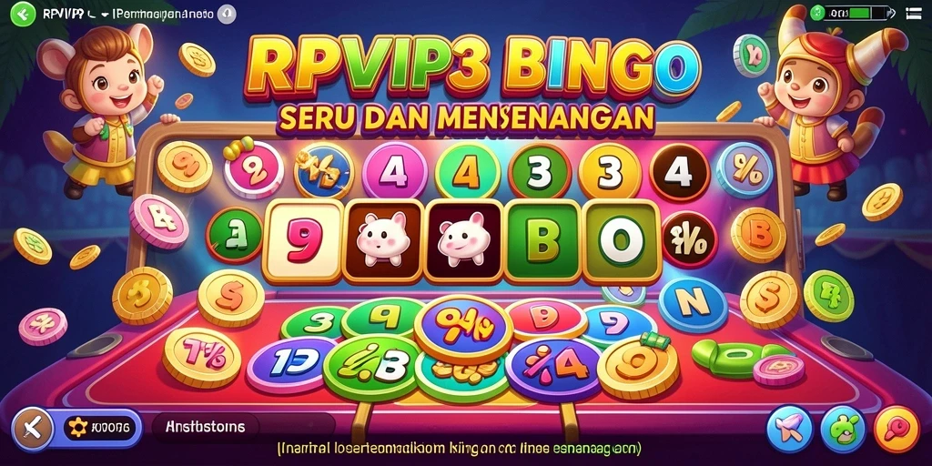 Gameplay seru dan interaktif Bingo di RPVIP3.