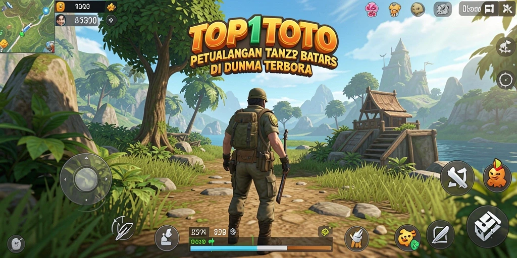 Gameplay Open World di TOP1TOTO yang mengesankan dan mendebarkan.